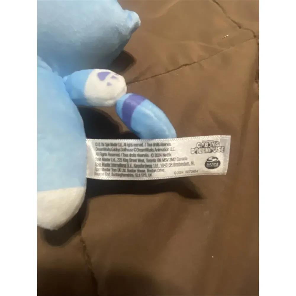 Gabby's Dollhouse CatRat Plush Toy 6 “ Inches Stuffy Blue Dreamworks Cat
